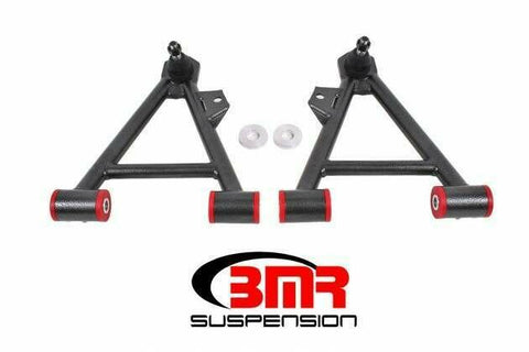 BMR AA041H Black A-Arms, Lower, Coilover, Non-Adjust, Poly, Std Ball Joint 1994 - 2004 SN9 Ford