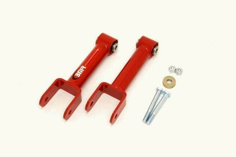BMR 79-04 Upper Non-adjustable Control Arms w/ Spherical Bushings (Red)