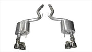 2015-2017 Ford Mustang GT, 5.0L V8, 3.0" Axle-Back Exhaust System with Twin 4.0" Tips (14334) Sport Sound Level