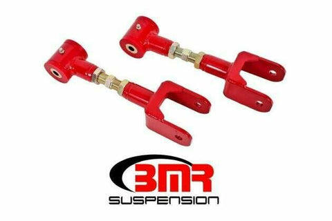 BMR 79-04 Mustang On-car Adjustable Upper Control Arms - Red (Polyurethane Bushings)