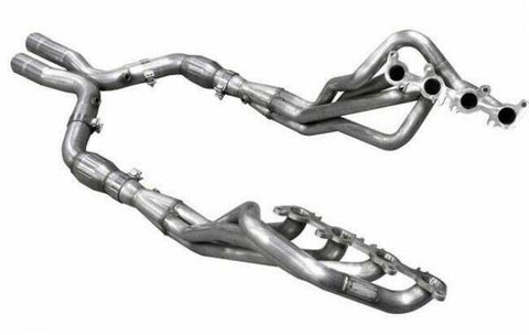 American Racing 2018+ Mustang 1-3/4" x 3" Long Tube Headers and Catted X Pipe (Long System)