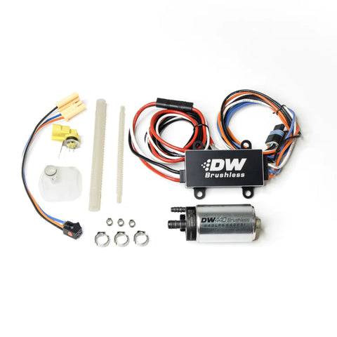 DeatschWerks DW440 440lph Brushless Fuel Pump w/ PWM Controller & - 9-441-C103-0907