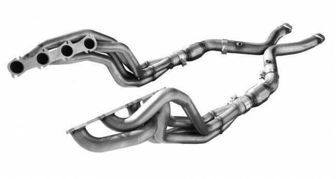 American Racing Headers MT2-99134300LSWC 99-04 Mustang GT 1-3/4" x 3" Longtube Headers w/ 3" Catted Mid-Pipe (High Boost Apps)