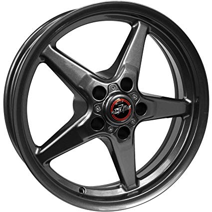 Race Star Bracket Racer Wheel 17" x 4.5" - Metallic Grey