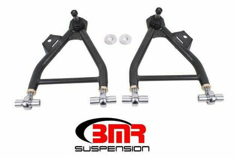 BMR AA045H Black A-Arms, Lower, Coilover, Adjust, Rod End, Tall Ball Joint 1994 - 2004 SN95 Ford Mustang