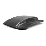 2018-2019 FORD MUSTANG DOUBLE SIDED TYPE-CJ 4" CARBON FIBER COWL HOOD