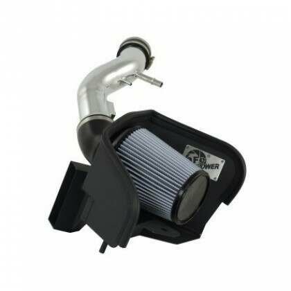AFE Magnum FORCE Stage-2 Cold Air Intake System w/ Pro DRY S Media Polished (2011-2014 Mustang, Mustang, Mustang) - 51-12102-P