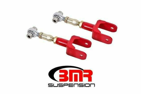 BMR 79-04 Mustang On-car Adjustable Upper Control Arms - Red (Rod Ends)