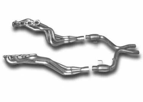 American Racing Headers 2007-2010 Shelby GT500 1-3/4" Longtube Headers w/ 3"x2.5" Catted H-Pipe