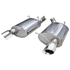 Corsa Axle-Back Exhaust System 3" Stainless Steel Sport Polished GT500 2011-2012