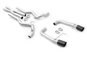 Ford Mustang (’15-’17) Gen 2 Coyote Race Exhaust Cat Back System (Black TIp)
