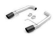 Ford Mustang (’15-’17) S550 Muffler Delete Axle Back Exhaust System (Black Tip)