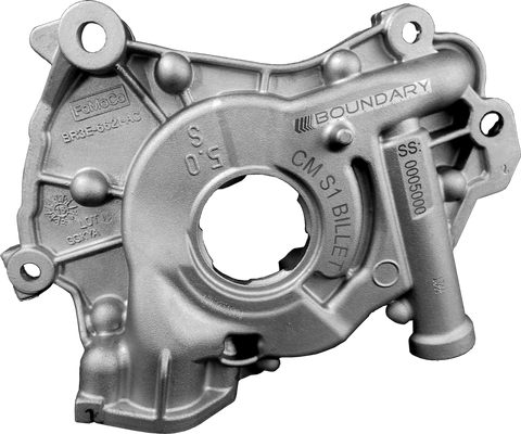 Boundary 2018+ Ford Coyote Mustang GT/F150 V8 Oil Pump Assembly w/Billet Back Plate