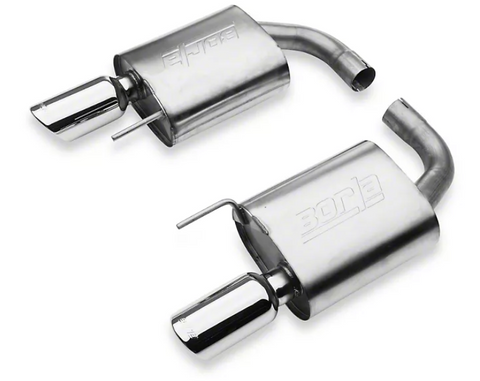 Borla Stinger S-Type 2.50-Inch Cat-Back Exhaust with Polished Tips (2015-2017 Mustang GT)