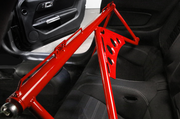2015-2021 MUSTANG BMR HARNESS BAR - RED