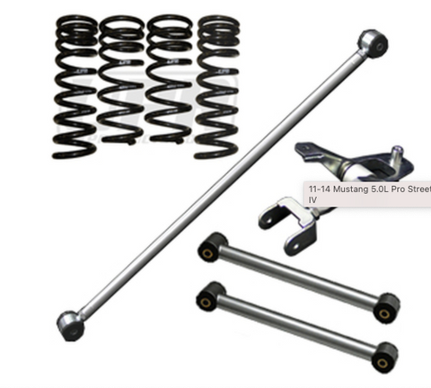 11-14 Mustang 5.0L UPR Pro Street Rear Suspension Package IV