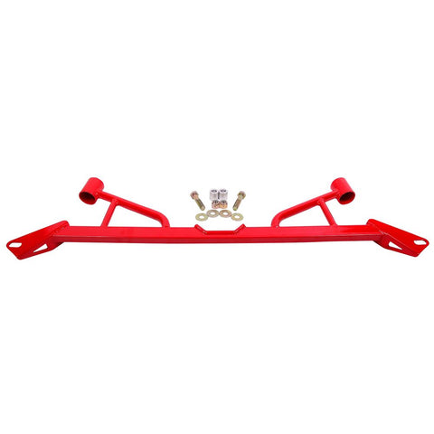 15-22 Mustang S550 BMR Subframe Chassis Brace 4-Point Red Front