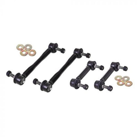 BMR Sway Bar End Link Kit Black Anodized (Mustang 2015-2022)