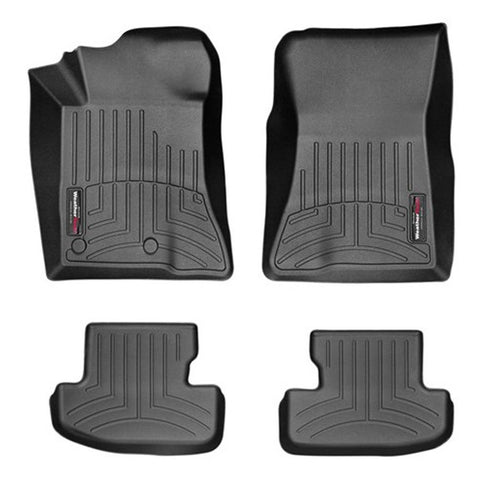 15-22 Mustang S550 Front And Rear FloorLiners (Black, Set)