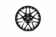 Forgestar F14 17x10" Single Beadlock Drag Wheel Matte Black +50mm 5x4.5 (2011+ Mustang)