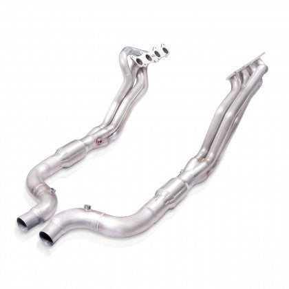 Stainless Works  2" x 3" T304 Stainless Steel Headers with Cats (2020+ Shelby GT500)