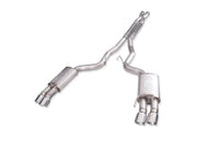 Stainless Works Redline Cat-Back Exhaust w/ X-Pipe - Performance Connect (18-23 GT Fastback w/o Active Exhaust)