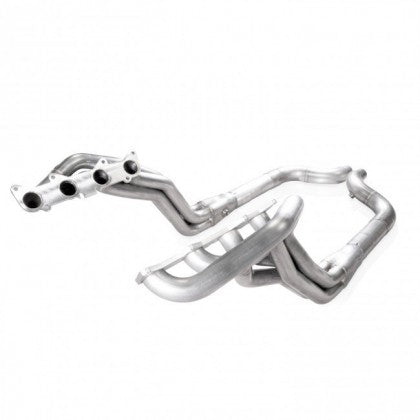 Stainless Works 2015-2024 Mustang GT 1-7/8" Long Tube Headers with 3" Catted Lead Pipes (Performance Connect)