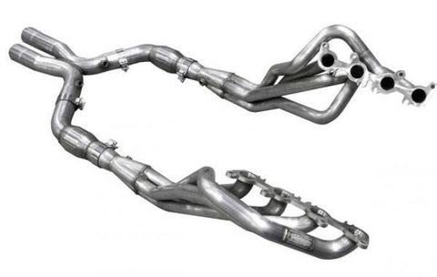 American Racing Headers 2015-2017 Mustang 1-3/4" x 3" Long Tube Headers and Off Road X Pipe (Bottleneck Eliminator System)