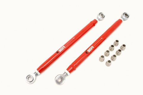 BMR 05-2014 Mustang Double Adjustable Lower Control Arms w/ Rod Ends (Red)