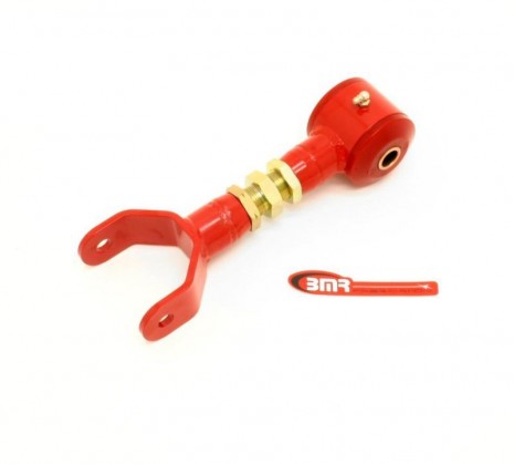 BMR Suspension UTCA032R 2011-2014 Mustang Adjustable Upper Control Arm with Poly Bushing (Red)